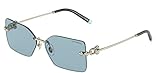 tiffany & co. occhiali da sole tf 3088 pale gold/blue 59/14/130 donna