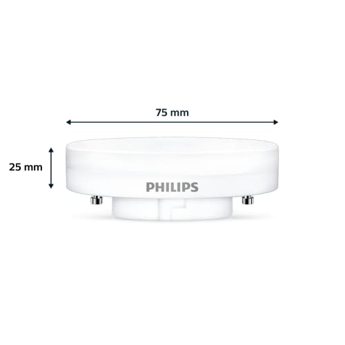 GX53 LED Lampe von Philips, ersetzt 40W, warmweiß, 500 Lumen