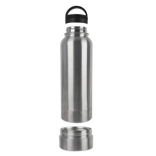 Isolierte Sport-Trinkflasche, umleitungssicheres Design mit Geheimfach, wand-vakuumisolierter Becher für heiße und kalte Getränke, perfekt für einen aktiven Lebensstil und diskrete Aufbewahrung