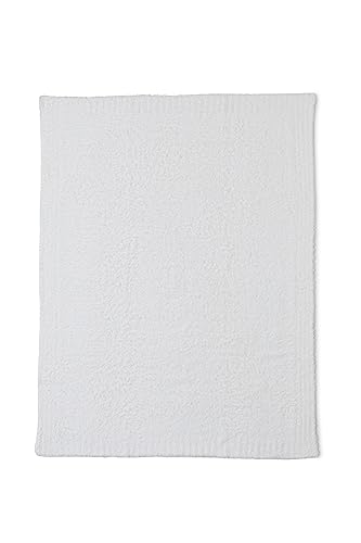 Image of Barefoot Dreams CozyChic Stroller Blanket, Pearl, 30 inchx40 inch