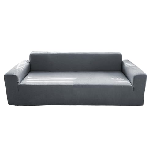 Funda de sofá ajustable que soluciona el desgaste y manchas en el sofá de tres plazas 2