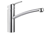 Franke – Miscelatore monocomando per lavello con bocca d' erogazione fissa Smart, 1 pezzi, 115.0391.460 Chrome
