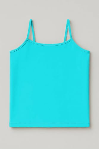 Image of Kurve Girl's Sleeveless Tank Top - Stretch Undershirts Cami Camisole, UV Protective Fabric, Rated UPF 50+ (Made in USA)