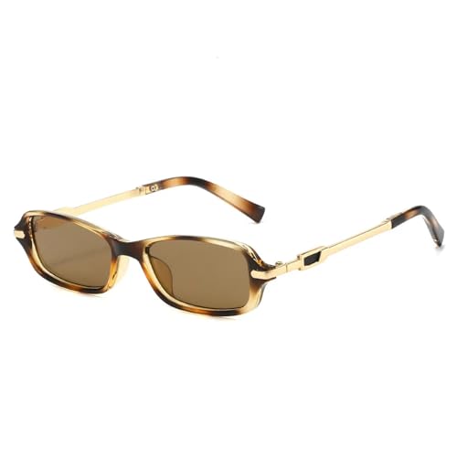 Lunettes de soleil rétro rectangulaires verres UV400 homme femme vintage