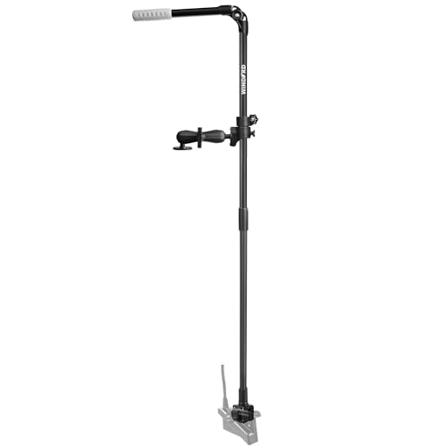 WINDFRD Aluminum Live Sonar Scope Transducer Pole Mount for Boat Kayak