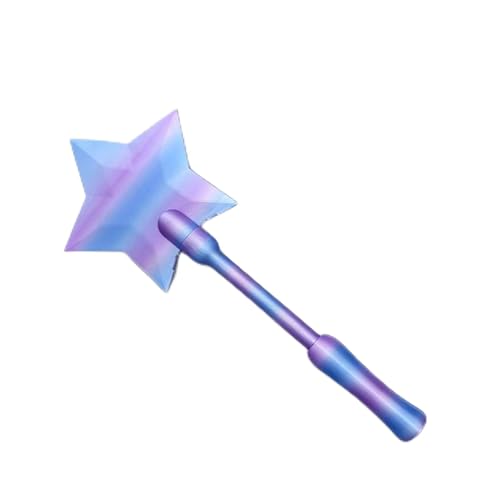 3D Printed Credit Card Magic Fairy Wand Contactless Payment Starlight Magic Wand Contactless Payment Card Holder Simple and Fun Payment Method Creative Gift (Blue Purple)