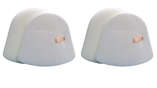 2 Replacement Foam + Felt Filter Kits for Shark Powered Lift-Away DLX NV581 NV581QBL NV581QG NV581QPR NV581QR,NV581QT NV581QTG NV585 NV586 Replaces Part # XFFT580