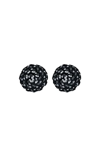 Elli Ohrringe Damen Ohrstecker Kugel Elegant mit Kristalle 925 Silber – Ansicht 2