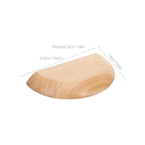 Étagère murale en bois flottante marron style champêtre rustique - 8