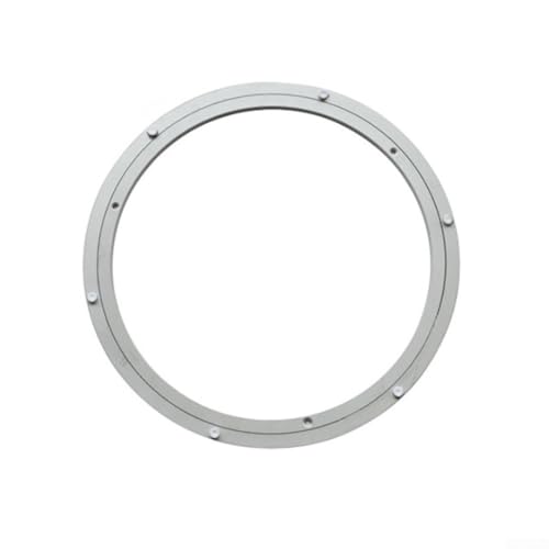 Tocadiscos de rodamientos giratorios, 12-39 cm, aleación de aluminio, base giratoria para mesas de cocina y comedor (12 pulgadas)