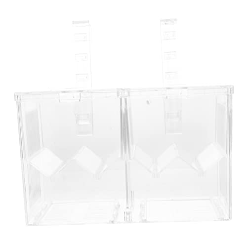 COSMEVIVI 殖ボックス 成ツール 水槽用 の孵 仕切り付 殖容 取り扱い簡 飼 境