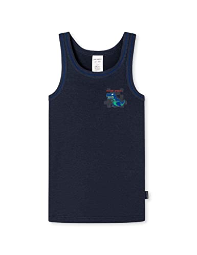 Preisvergleich Produktbild Schiesser Jungen Hemd 0 / 0 Unterwäsche, dunkelblau, 98