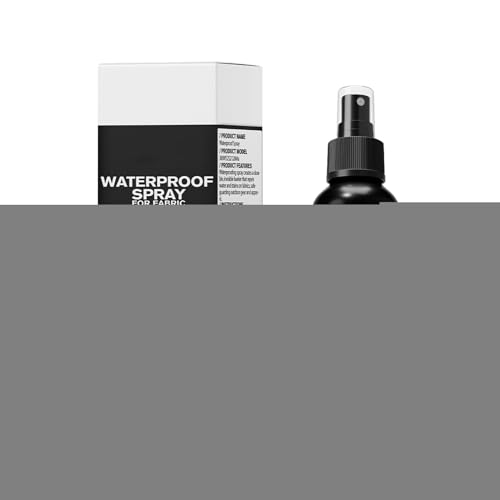 Spray impermeable para tejidos – Solución 120 ml resistencia al agua para sofá – Agente protector portátil para ropa, zapatos, muebles, tiendas de campaña y senderismo
