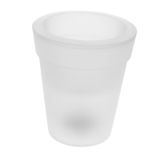 NUOBESTY Pot de Fleurs Lumineux LED Solaire Décoratif Étanche Lampe Ambiance Extérieure pour Balcon et Jardin Lumière Chaude Réaliste Forme de Fleur Éclairage Décoratif Romantique