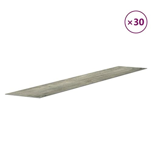 Paneles de pared de PVC autoadhesivos revestimiento de pared imitación madera gris para baño 3