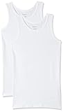 No usar lejía NAME IT Nkmtank Top 2P Noos Camiseta, Blanco (Weiß Bright White), 125 (Talla del Fabricante: 110) (Pack de 2) para Niños
