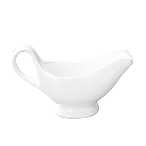 Cabilock Gravy Boat for Sauces Decorative Sauce Cup Elegant Design for Gravy Dipping Sauces and Condiments for Home Entertaining and Gifting