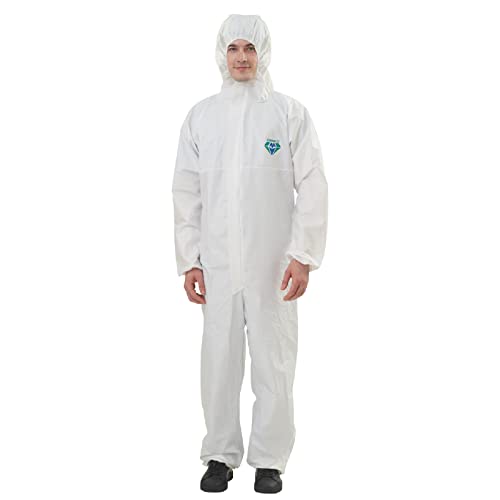 Medtecs Unisex Adult Il-3060yehtp protective-work-and-lab-coveralls (pack of 1)