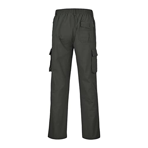 Pantalon cargo homme coupe ample résolvant le manque de poches - 4