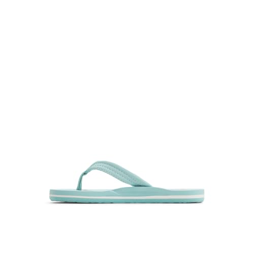 Roxy Girls Vista III Flip Flop Sandal, Blue Mist, 4