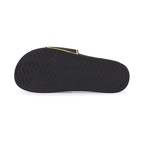 Image of PUMA Mens Leadcat 2.0, PUMA Mens Black-Cyber Yellow, 8
