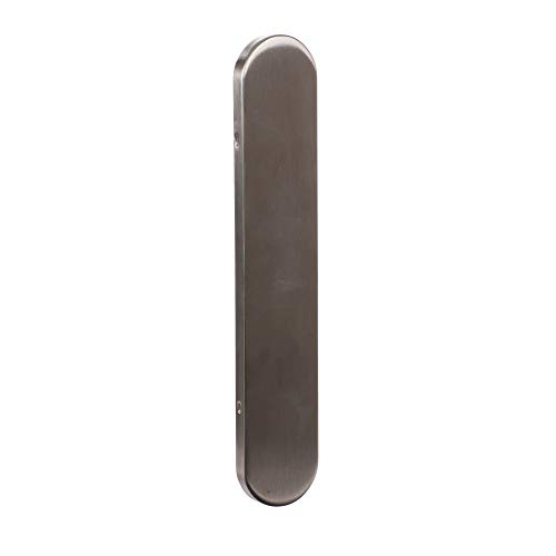 1 Plaque seule 'KLOSE besser'- Inox 304 - Sans trou.