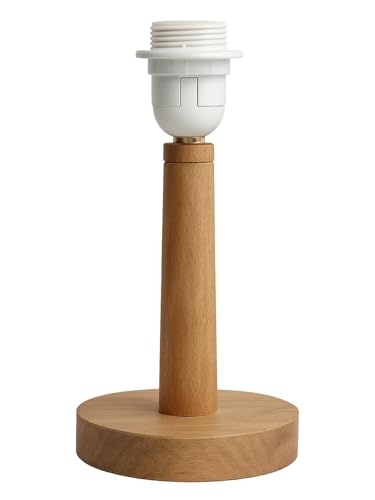 Image of Decorative Floral Shade Table Lamp with Warm LED Lighting & Natural Wooden Stand - Perfect for Bedroom, Living Room, Study & Gifting (Rose)