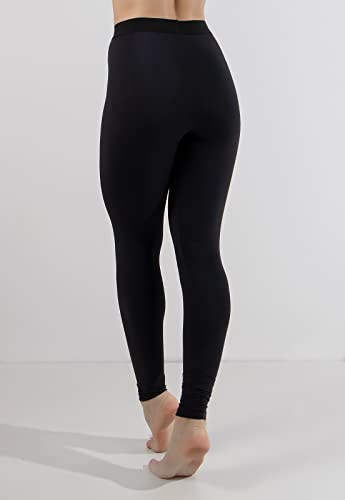 Calça Térmica Elástico Cintura Alta Feminina Moda Fitness (GG)