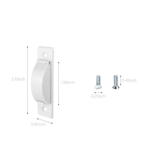 2 Pack Light Switch Guard Covers, Wall Switch Guard Child Proof Cover to Prevent Turning Off or On (2, White)