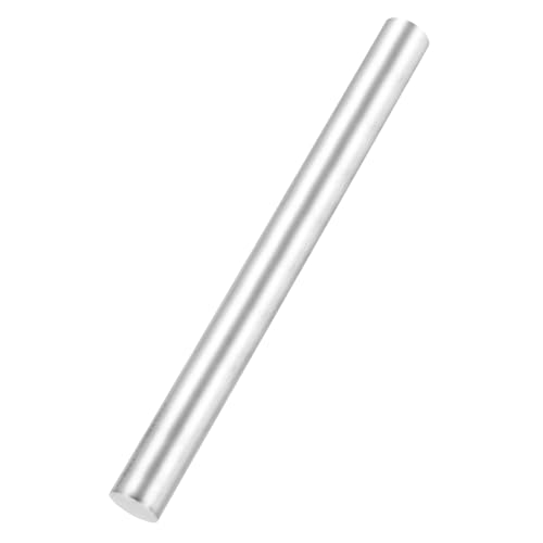 sourcing map Barra redonda de aluminio, 1 1/8 pulgadas de diámetro, barra de metal sólido 6061 de 13 pulgadas de longitud para herramientas de manualidades