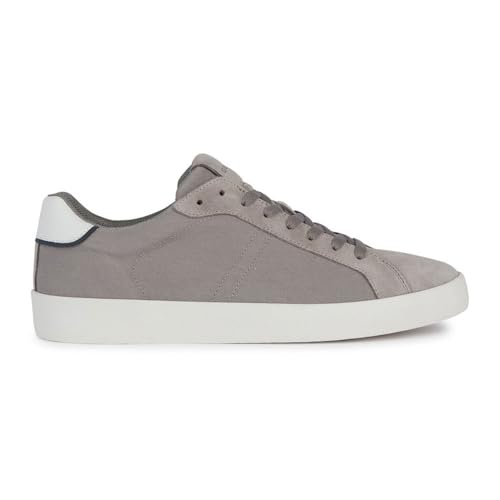 Geox Homme U Affile D sneakers basses respirantes cuir noir mode