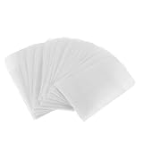SAFIGLE 50 piezas Bolsas Mini Transparentes para Colgantes y Joyas Unidades Sobres Pequeños de Papel para Embalaje y Almacenamiento para Tiendas y Eventos