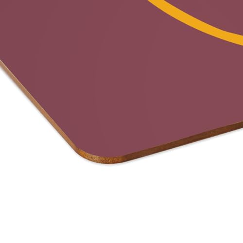 Set de table rouge vélo lot de 4 grands napperons souples en liège - 4