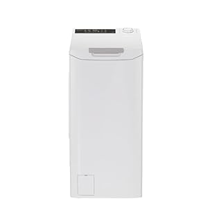 Candy ProWash 500 Waschmaschine Toplader 6 kg, 1200 U/min, Klasse A, WiFi App hOn, Invertermotor, Easy Opening, HxBxT 86 x 40, 5 x 60 cm - TCA264TM5-S