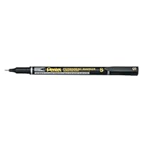 Pentel NFS410 Ultra Fine Permanent Marker, 0.4mm Line, Black ink (One Pen)