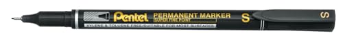 Pentel NFS410 Ultra Fine Permanent Marker 0.4mm Line Black ink (One Pen)