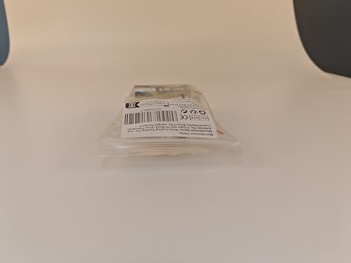 20 Stück Edelstahl Werbeschraube Nagel Schilder Abstandshalter Schilderhalter, 19 x 25mm Schraube Glas Standoff Halter für Montieren und Befestigung des Glases