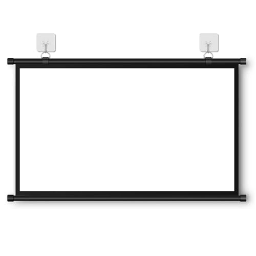 Pantalla manual para proyector 72" 16:9 alta resolución