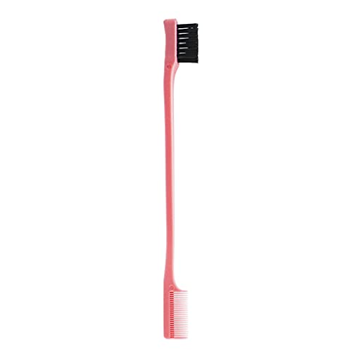 Eyebrow Brush Comb Portable 2 In 1 Eyelash Control Hair Brush