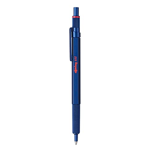 ROTRING Set 3 Miniere Jumbo Per Penna A Sfera - Blu, Tratto Medio, Confezione Metallica