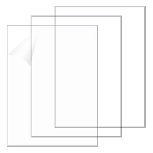 DOGUO Piezas Metacrilato Transparente 90 x 95 cm Varios Tamaños Placa Acrílica Transparente Alta Transmisión de Luz para Decoración, Pantalla, Pintura, 5mm