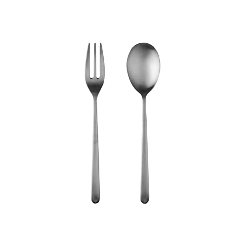 Serving Set (Fork And Spoon) Linea Ice