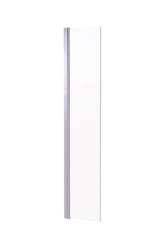 Déflecteur volet anti-projections de douche 40x200 en verre transparent de 8mm
