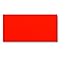 25 Dry Erase Magnetic Shelf Labels 2" x 4" - Orange - 20 mil - Write On/Wipe Off