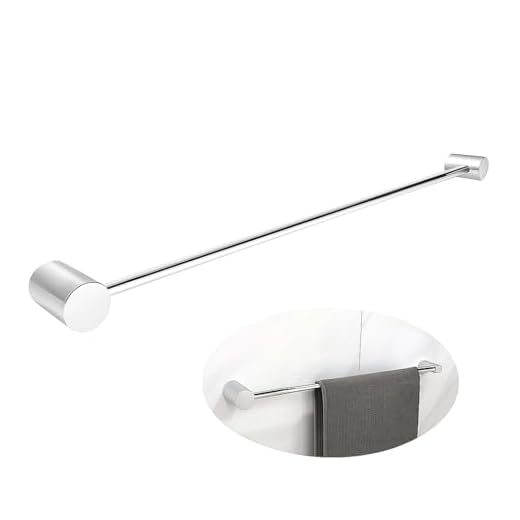 Toalheiro Porta Toalha 90cm para Banheiro Inox 304 Linha Paris - Pa2007-90