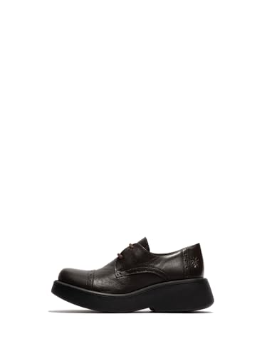 Derbies Fly London Midu322fly Oxford en cuir premium de qualité