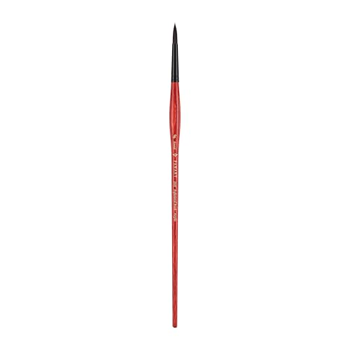 Pinceau rond n°08 acrylique à pointe haute précision pour tracés net