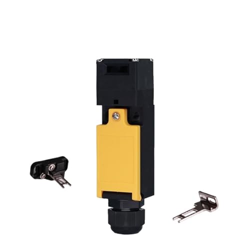 Industrial Electric Safety Door Lock Switch D4NS/L CNC Machine Tool Fence Special Latch Disconnect Contact(D4NS-2BF)