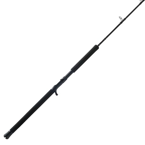 Penn Squadron IV Jig Conventional Casting Rod 62 1-Piece Saltwater Fishing Rod Medium Heavy Power 50-130 lb Line Rating 5-8 oz Lure Rating