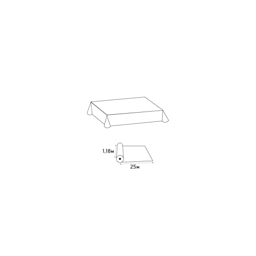 Pronappe Tischdecke R482534I Einweg-Tischdecke aus Damastpapier Länge 25m Breite 1,20m (pro Rolle) Farbe Schwarz Damastpapier mit schickem… – Ansicht 6